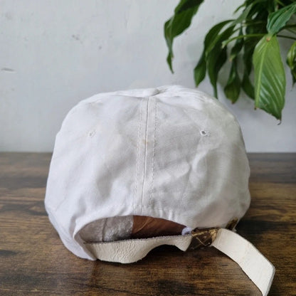 Vintage American Trucker Hat Snapback cap one size adjustable white Golf first of america