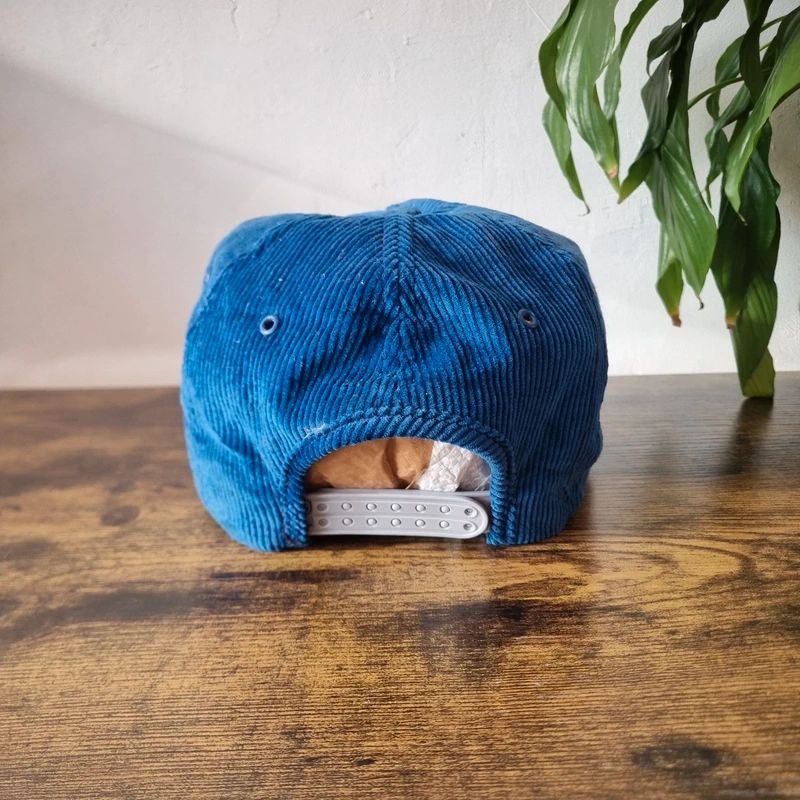 Vintage American Trucker Hat Snapback cap one size adjustable blue westinghouse