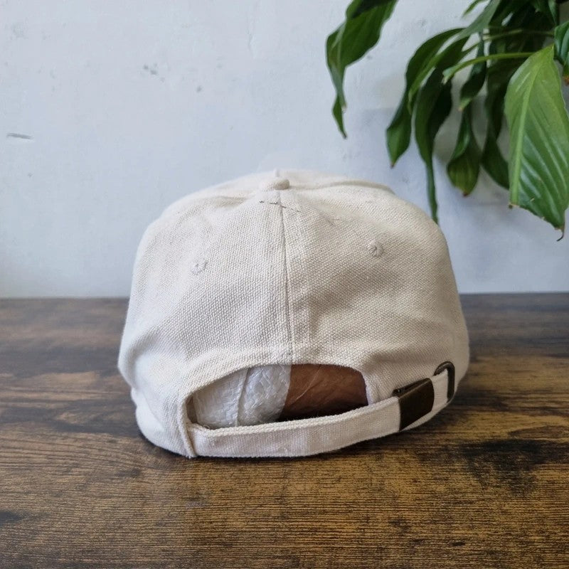 Vintage American Baseball Hat Snapback cap one size cream cayman jacket crocodile