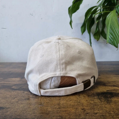 Vintage American Baseball Hat Snapback cap one size cream cayman jacket crocodile