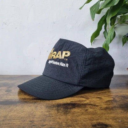 Vintage American Trucker Hat Snapback cap one size adjustable black the Wrap winston
