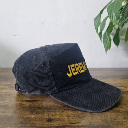 Vintage American Trucker Hat Snapback cap one size adjustable black Jeremy's