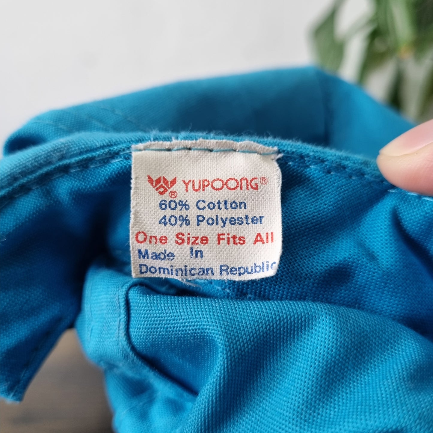 Vintage American Baseball Hat Snapback cap one size blue lepley construction