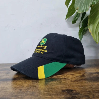 Vintage John Deere Baseball Hat Snapback cap one size adjustable black