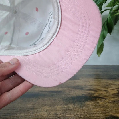 Vintage Chevrolet baseball Hat Snapback cap one size adjustable white pink women y2k