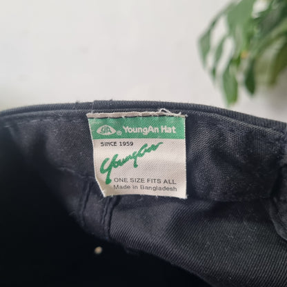 Vintage American Trucker Hat Snapback cap one size adjustable black Dassault