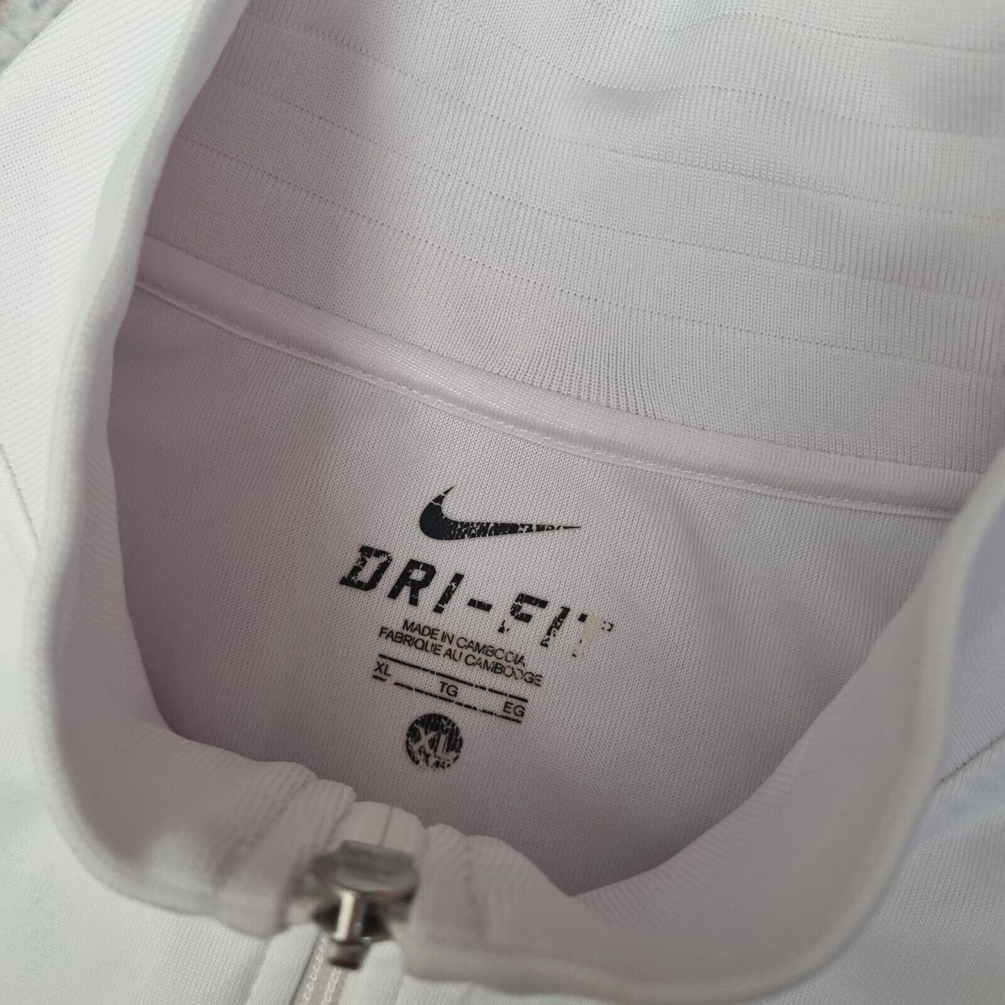 Nike Rafa Nadal 2010 World Tour Jacket, Size XL White Yellow Grey