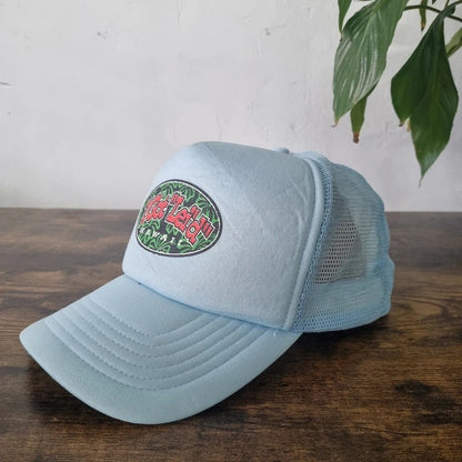 Vintage American Trucker Hat Snapback cap one size adjustable blue hawaii i got leid