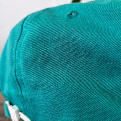 Vintage American Trucker Hat Snapback cap one size adjustable acco feeds green farming