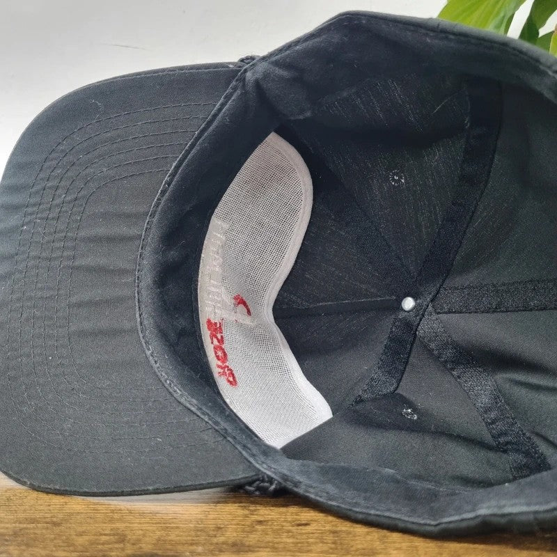 Vintage American Trucker Hat Snapback cap one size institute of technology black