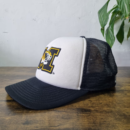 Vintage American Trucker Hat Snapback cap one size adjustable Missouri Tigers