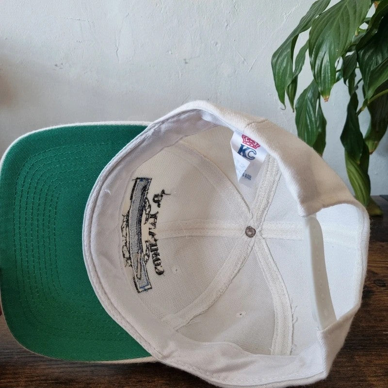 Vintage American Baseball Hat Snapback cap one size adjustable Company G 274th Infantry white
