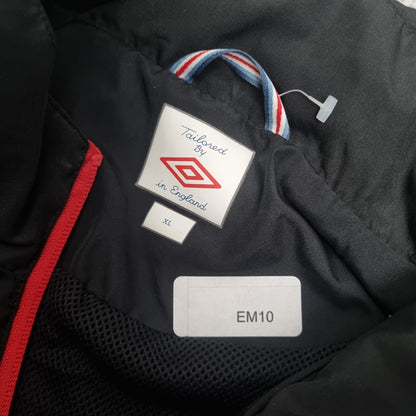 Umbro ENGLAND TRACK JACKET NATIONWIDE 2012  - Black - Size XL
