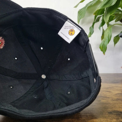 Vintage American Baseball Hat Snapback cap one size adjustable black Maui y2k