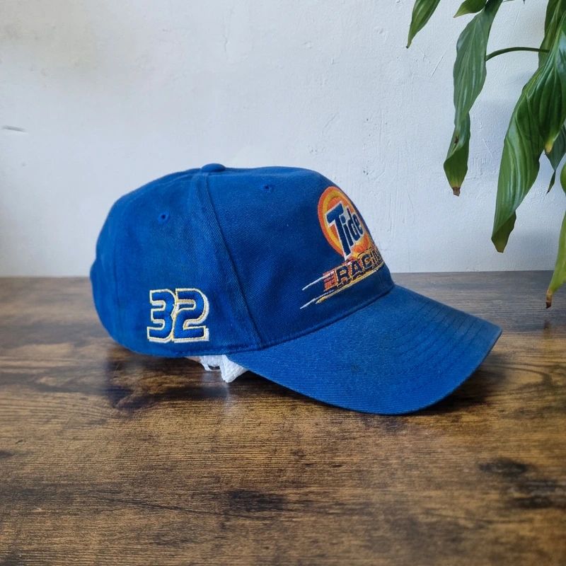 Vintage nascar tide racing baseball Hat Snapback cap one size adjustable blue cars