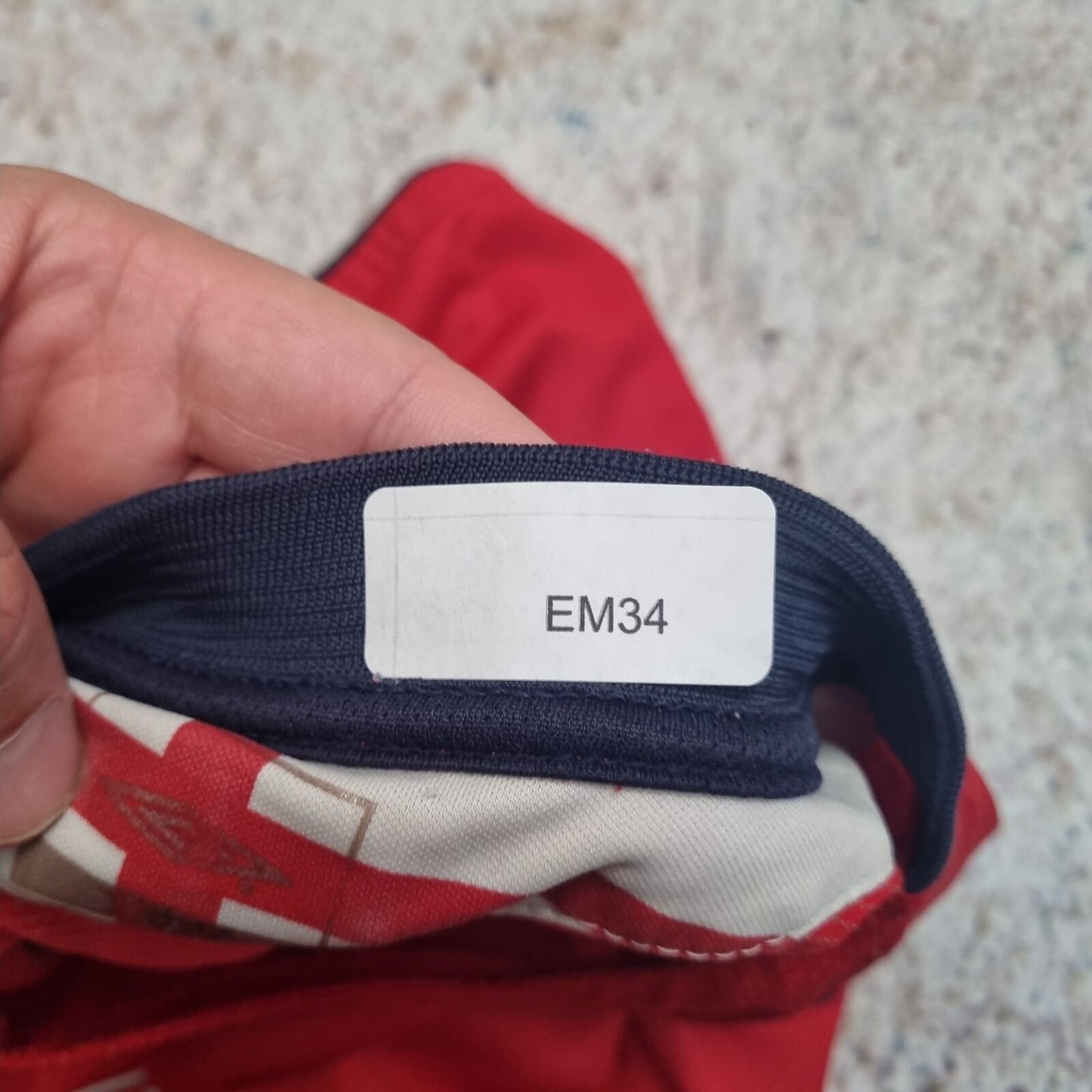 Umbro ENGLAND JERSEY FOOTBALL SHIRT 2004 - Red - Size XL