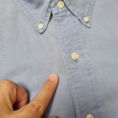 Ralph Lauren WORK WEAR SHIRT SHORT SLEEVE - Blue - Size M