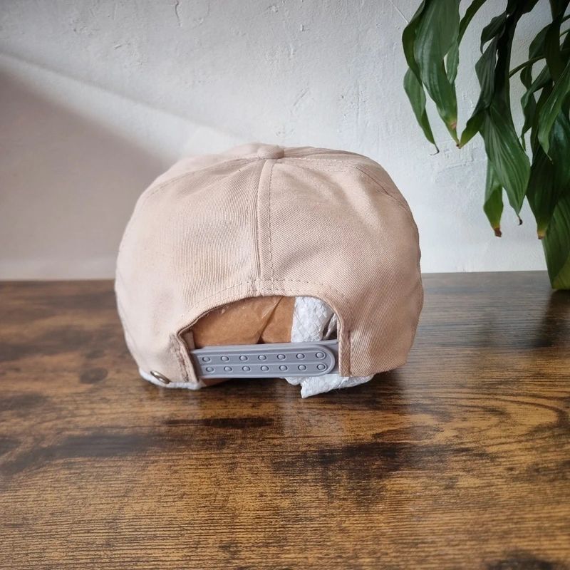 Vintage American baseball Hat Snapback cap one size adjustable beige denure tours