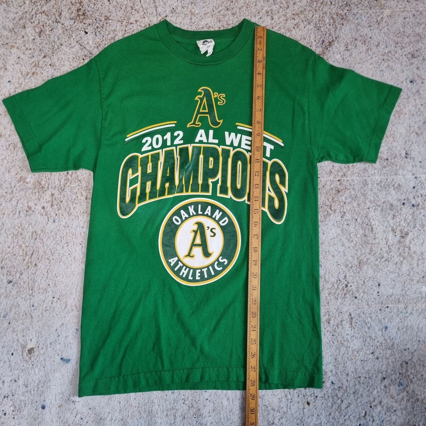 AAA T-SHIRT OAKLAND ATHLETICS 2012 TOP TEE MLB - Green - Size M
