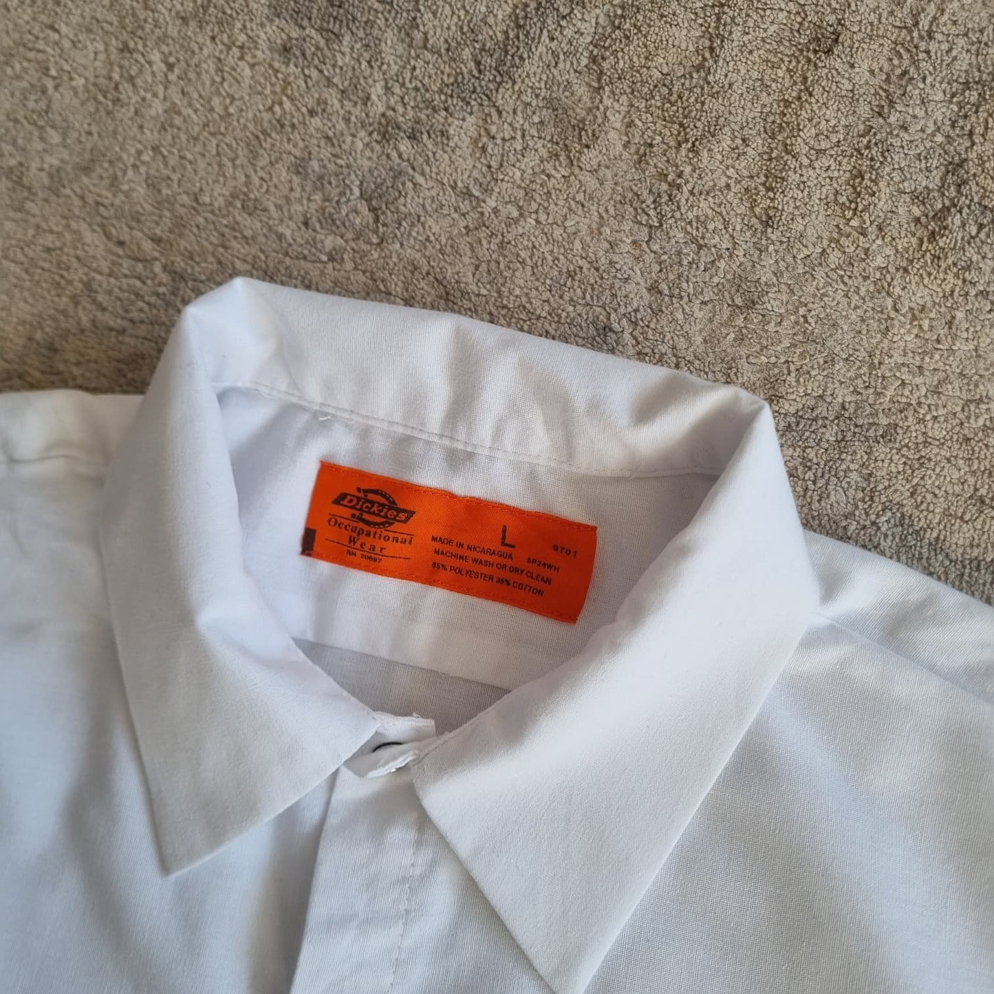 Custom Order - Dickies Shirt Size L White