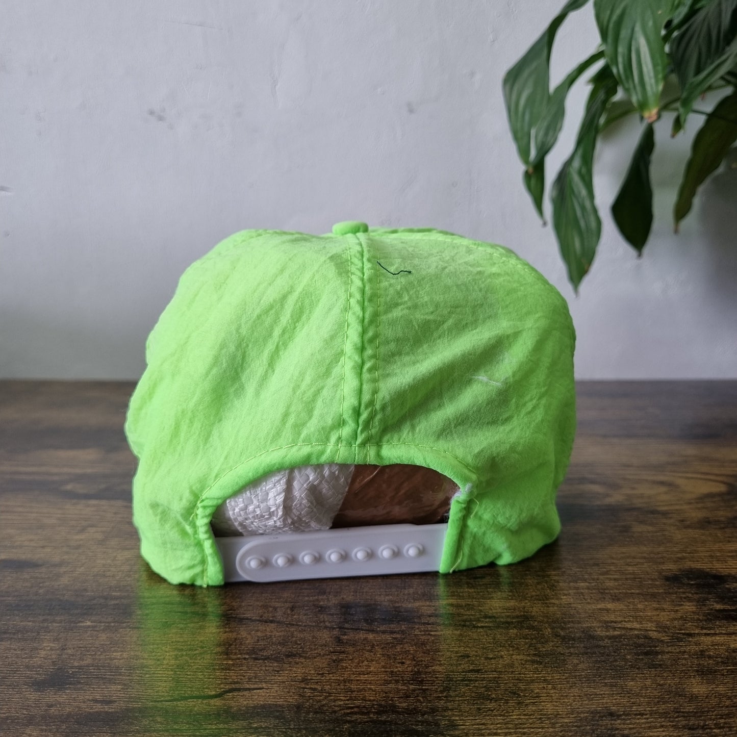 Vintage American Trucker Hat Snapback cap one size neon green new mexico