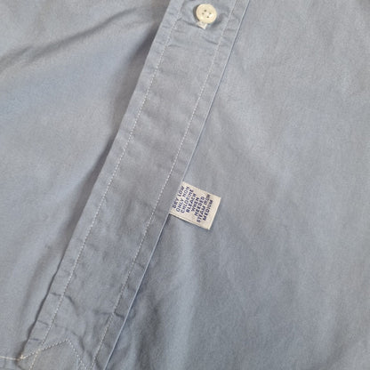 Polo Ralph Lauren CASUAL SHIRT MADE IN USA PLAIN 34 MEDIUM - Blue - Size 16.5