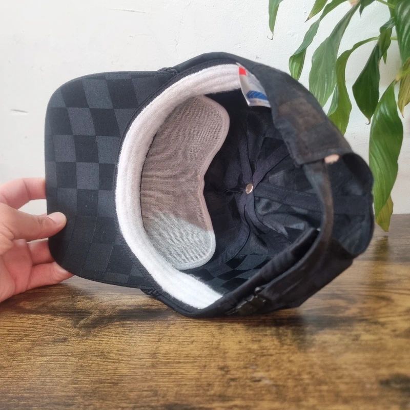 Vintage American Trucker Hat Snapback cap one size adjustable black Trojans
