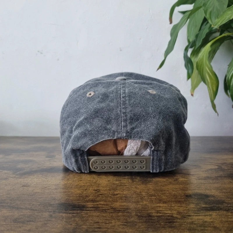 Vintage American Trucker Hat Snapback cap one size adjustable grey new castle sawmill