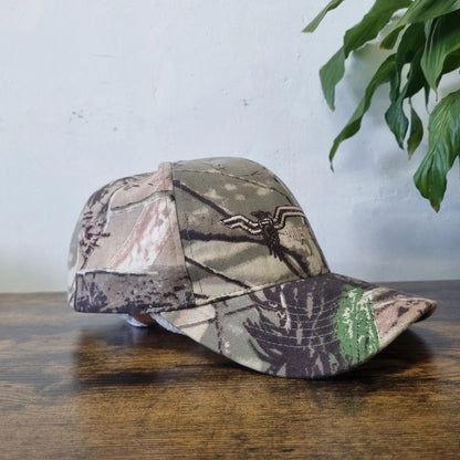Vintage American Baseball Hat Snapback cap one size beige khaki realtree camo phoenix pumps
