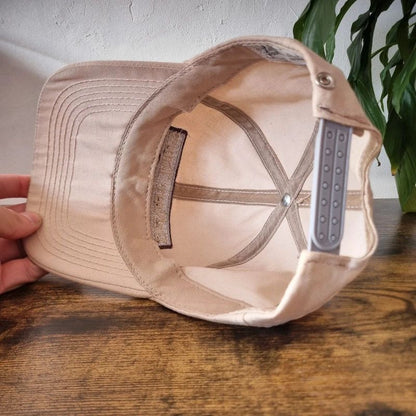 Vintage American baseball Hat Snapback cap one size adjustable beige denure tours