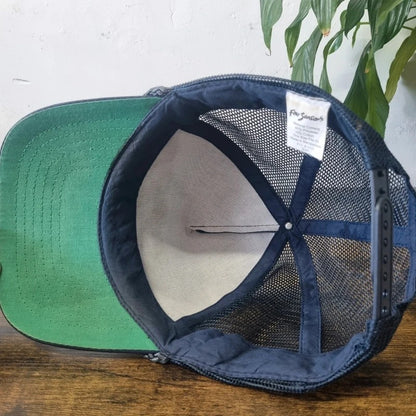 Vintage American Trucker Hat Snapback cap one size adjustable navy Gaile's propane