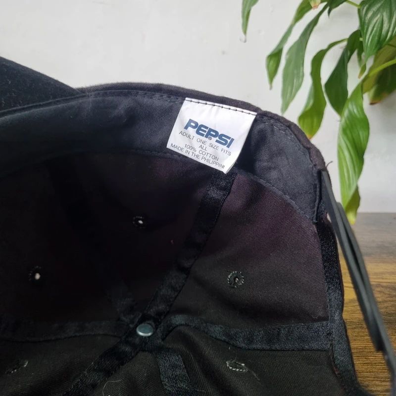 Vintage Pepsi baseball Hat Snapback cap one size adjustable black