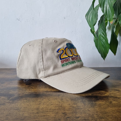 Vintage American Trucker Hat Snapback cap one size Beige Spirit West Coast