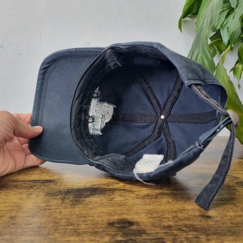 Vintage American Baseball Hat Snapback cap one size adjustable faded black truck