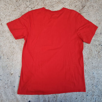 Majestic T-SHIRT CINCINNATI REDS TOP TEE MLB BASEBALL USA - Red - Size M