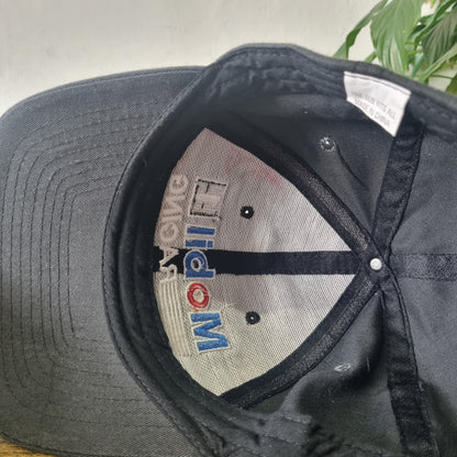 Vintage American Baseball Hat Snapback cap one size adjustable black Mobile 1 oi