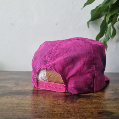 Vintage American Trucker Hat Snapback cap one size adjustable Bose sound system pink