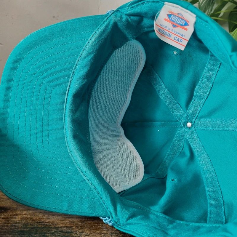 Vintage American Trucker Hat Snapback cap one size adjustable green comtel communication