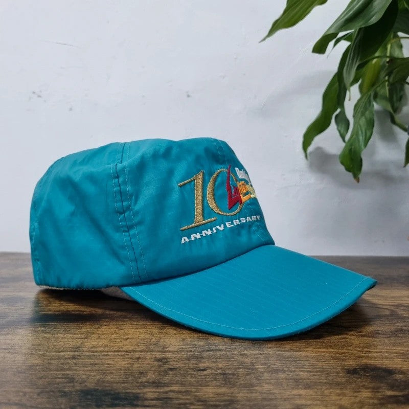 Vintage American Baseball Hat Snapback cap one size adjustable green lightning rod