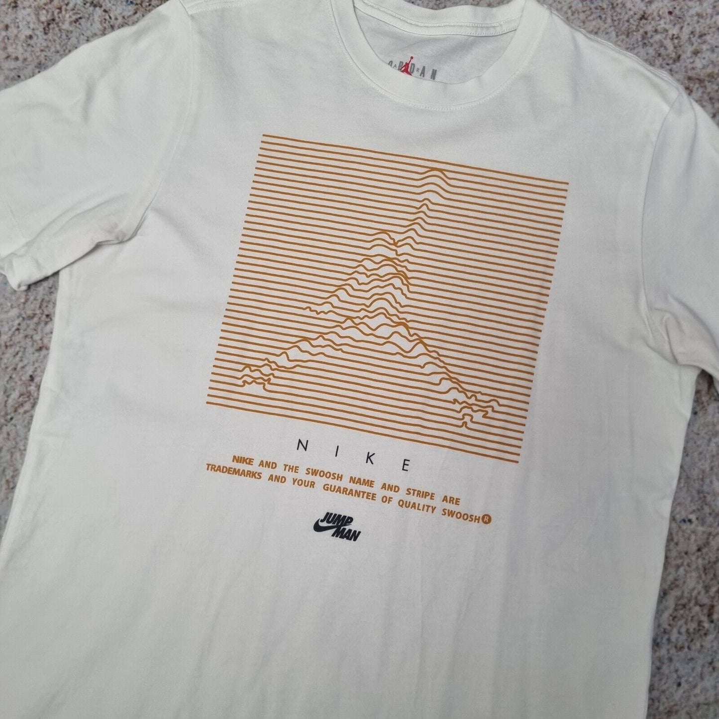 Nike Air jordan t shirt Size M White Graphic Top Jumpman