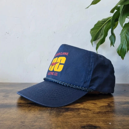 Vintage American Trucker Hat Snapback cap one size adjustable electric company