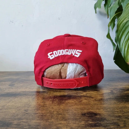 Vintage American Baseball Hat Snapback cap one size red good guys member car