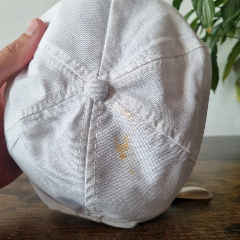Vintage American Trucker Hat Snapback cap one size adjustable white saftey proud