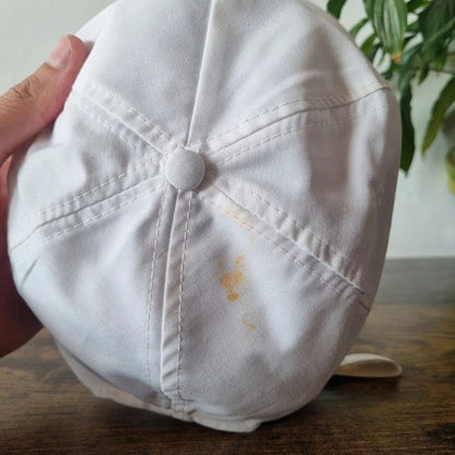 Vintage American Trucker Hat Snapback cap one size adjustable white saftey proud