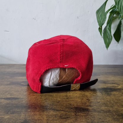 Vintage American Trucker Hat Snapback cap one size adjustable red Kronick Indust