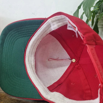 Vintage American Kids Baseball Hat Snapback cap one size red oglsby