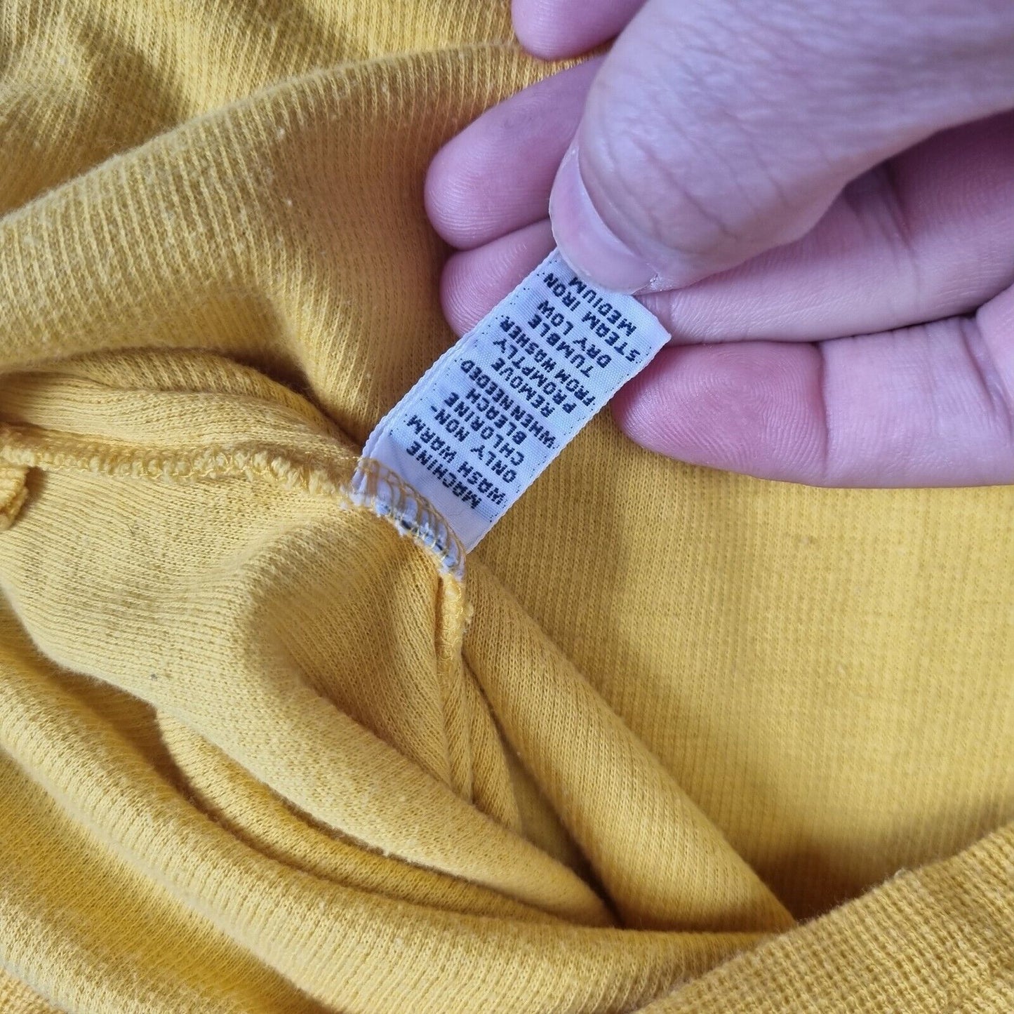 Polo Sport Ralph Lauren  Polo Shirt Size L Yellow Retro Y2k