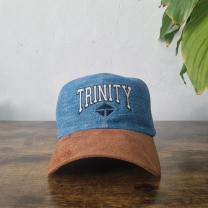 Vintage American Baseball Hat Snapback cap one size adjustable blue trinity