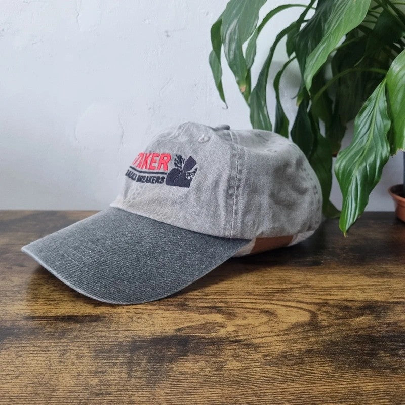 Vintage American Baseball Hat Snapback cap one size adjustable grey striker hydraulic