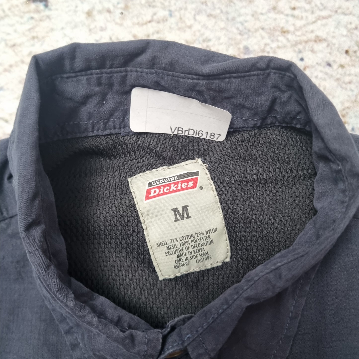 Dickies SHIRT WORK WEAR OUTDOORS UTILITY SHORT SLEEVE - Blue - Size M